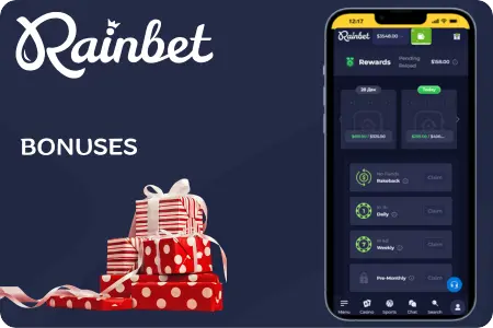 Available Rainbet casino Bonuses
