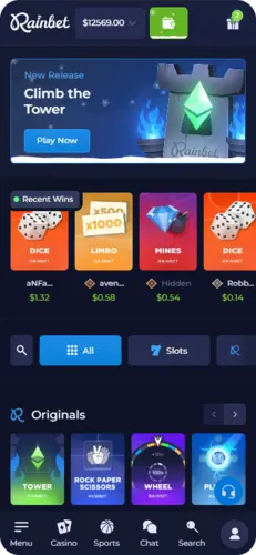 Rainbet mobile